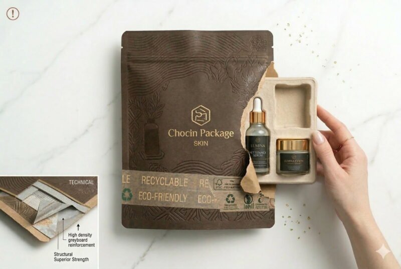 Sustainable Recyclable Kraft Shipping Mailer