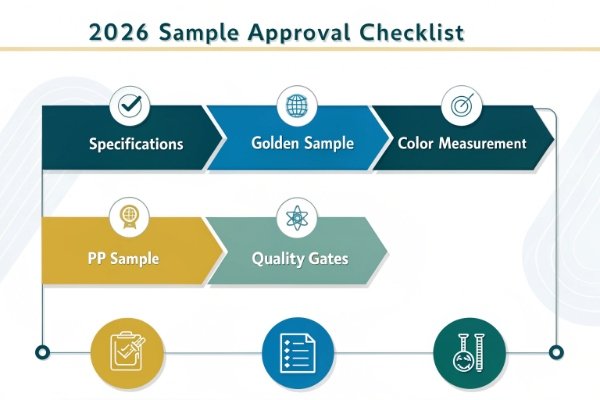 Clear checklist or workflow for proper sample-to-bulk approval process