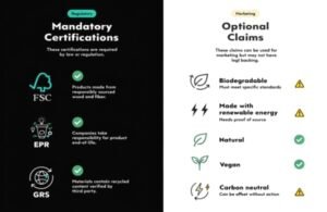 Clear comparison of mandatory compliance vs optional marketing certifications